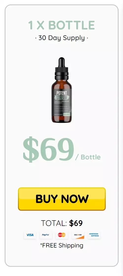 PotentStream™ 1 bottle pricing
